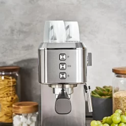 Bella PRO - Slim Espresso Machine with 20 Bars of Pressure - Stainless Steel