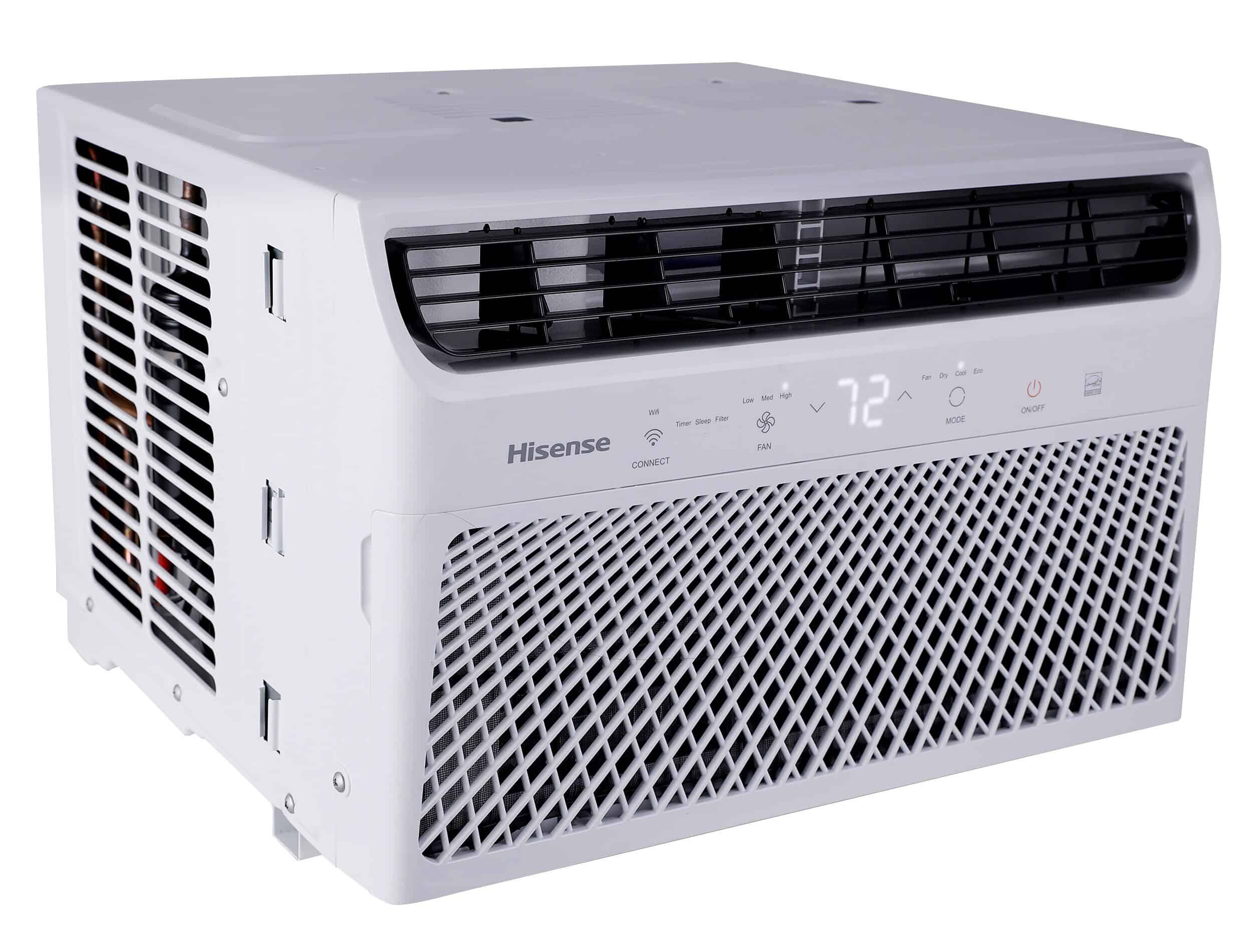 Hisense 450-sq ft Window Air Conditioner with Remote (115-Volt, 10000-BTU) Wi-Fi enabled