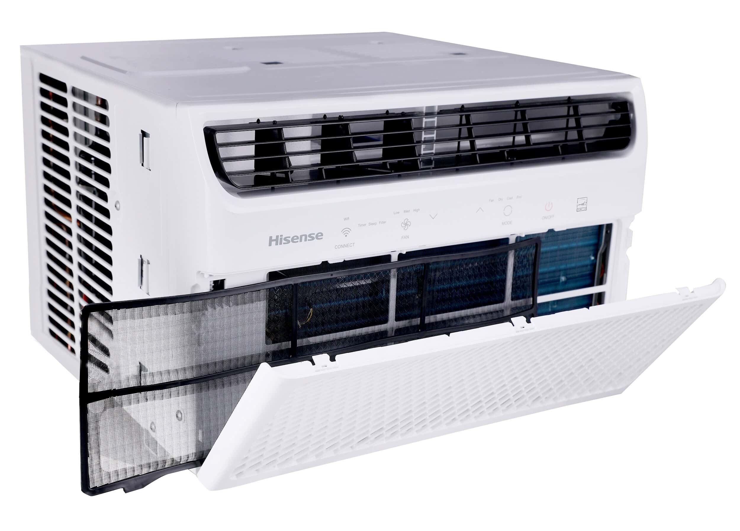 Hisense 450-sq ft Window Air Conditioner with Remote (115-Volt, 10000-BTU) Wi-Fi enabled