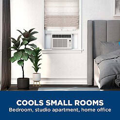 GE 6,000 BTU Electronic Window Air Conditioner for Small Rooms up to 250 sq ft.