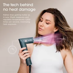 Shark - FlexStyle Air Styling & Drying System, Powerful Hair Blow Dryer and Multi-Styler - Teal