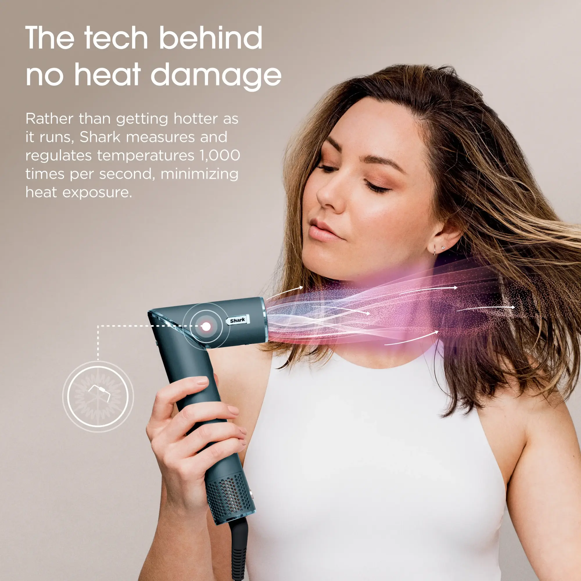 Shark - FlexStyle Air Styling & Drying System, Powerful Hair Blow Dryer and Multi-Styler - Teal