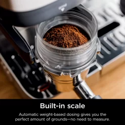Ninja Espresso Machine, Luxe Café Premier Series, Drip Coffee Maker and Rapid Cold Brew, Integrated Grinder, Assisted Tamper, Hands-Free Frother, ES601