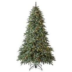 Tree Classics by Balsam Hill 7-Ft Deluxe Noble Fir Pre-lit LED Artificial Christmas Tree