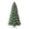 Tree Classics by Balsam Hill 9-ft Real Feel Heritage Balsam Fir Pre-lit LED Artificial Christmas Tree