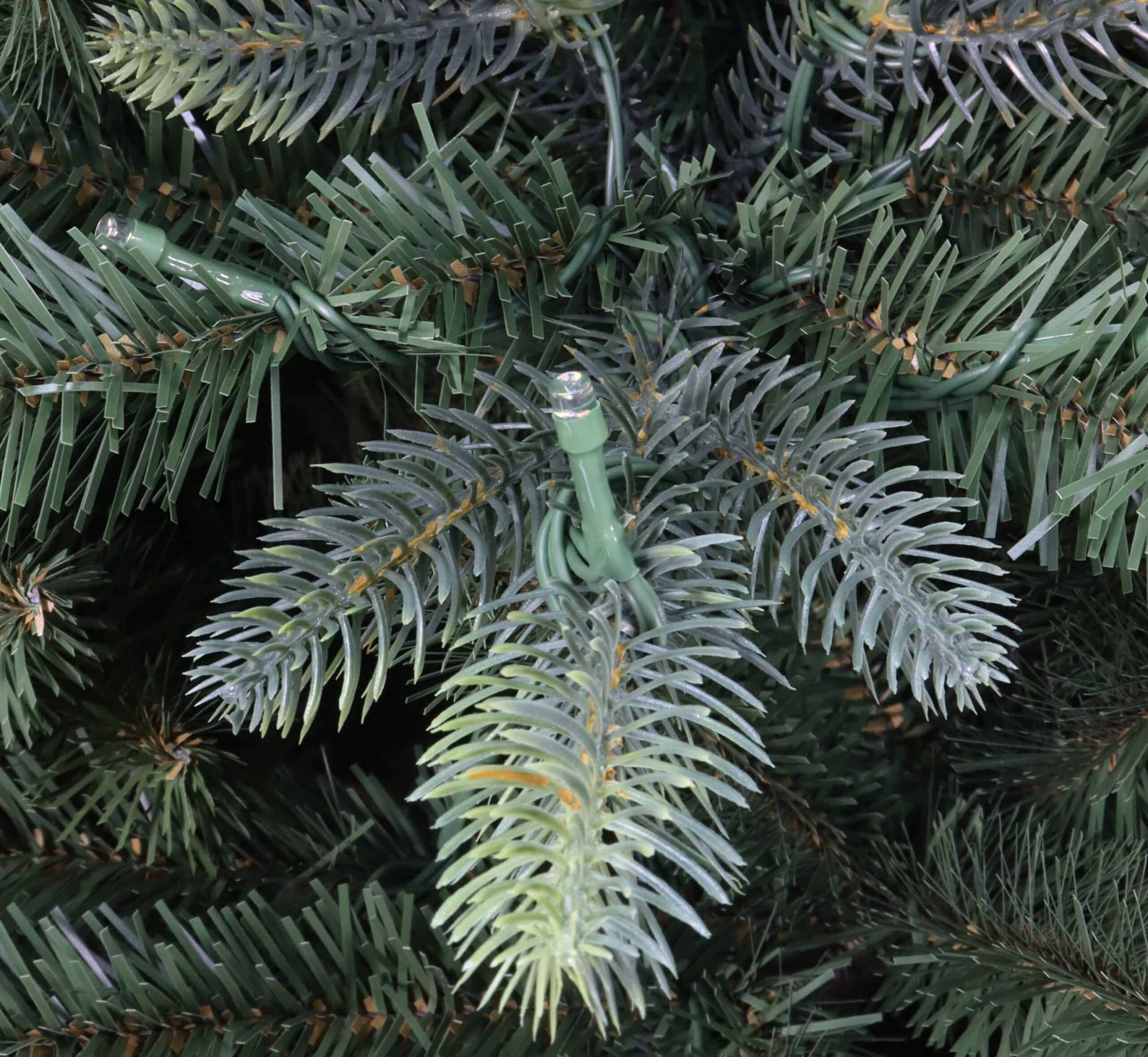 Holiday Living 9-ft Everett Fraser Fir Pre-lit LED Artificial Christmas Tree