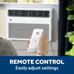 GE 550-sq ft Window Air Conditioner with Remote (115 Volts, 12000-BTU) Wi-Fi enabled