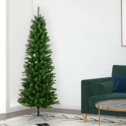 Vickerman 6.5-ft Slim Artificial Christmas Tree