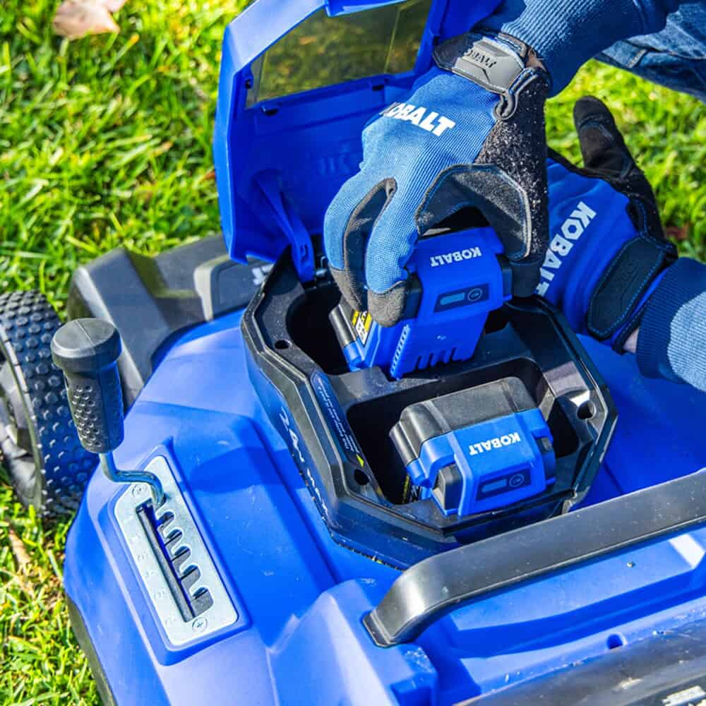 Kobalt 24-volt 16-in Cordless Push Lawn Mower 4 Ah Bagger Sold Separately (2-Batteries and Charger Included) - Image 10