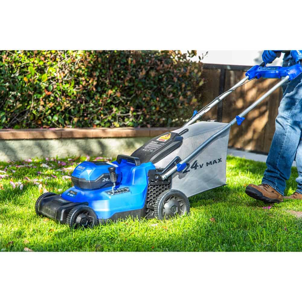 Kobalt 24-volt 16-in Cordless Push Lawn Mower 4 Ah Bagger Sold Separately (2-Batteries and Charger Included) - Image 12
