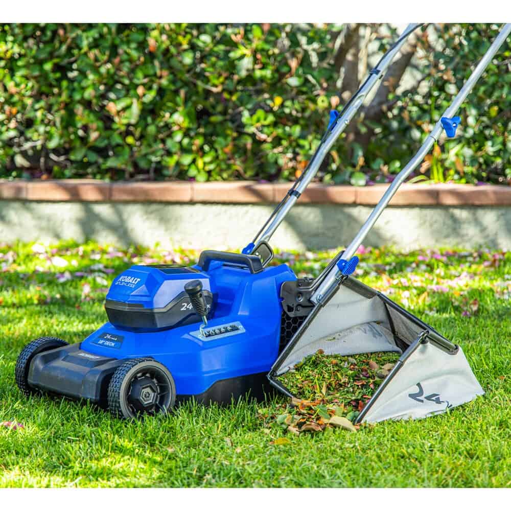 Kobalt 24-volt 16-in Cordless Push Lawn Mower 4 Ah Bagger Sold Separately (2-Batteries and Charger Included) - Image 16