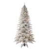 Tree Classics by Balsam Hill 7.5-ft Snowy Pine Pre-lit LED Artificial Christmas Tree