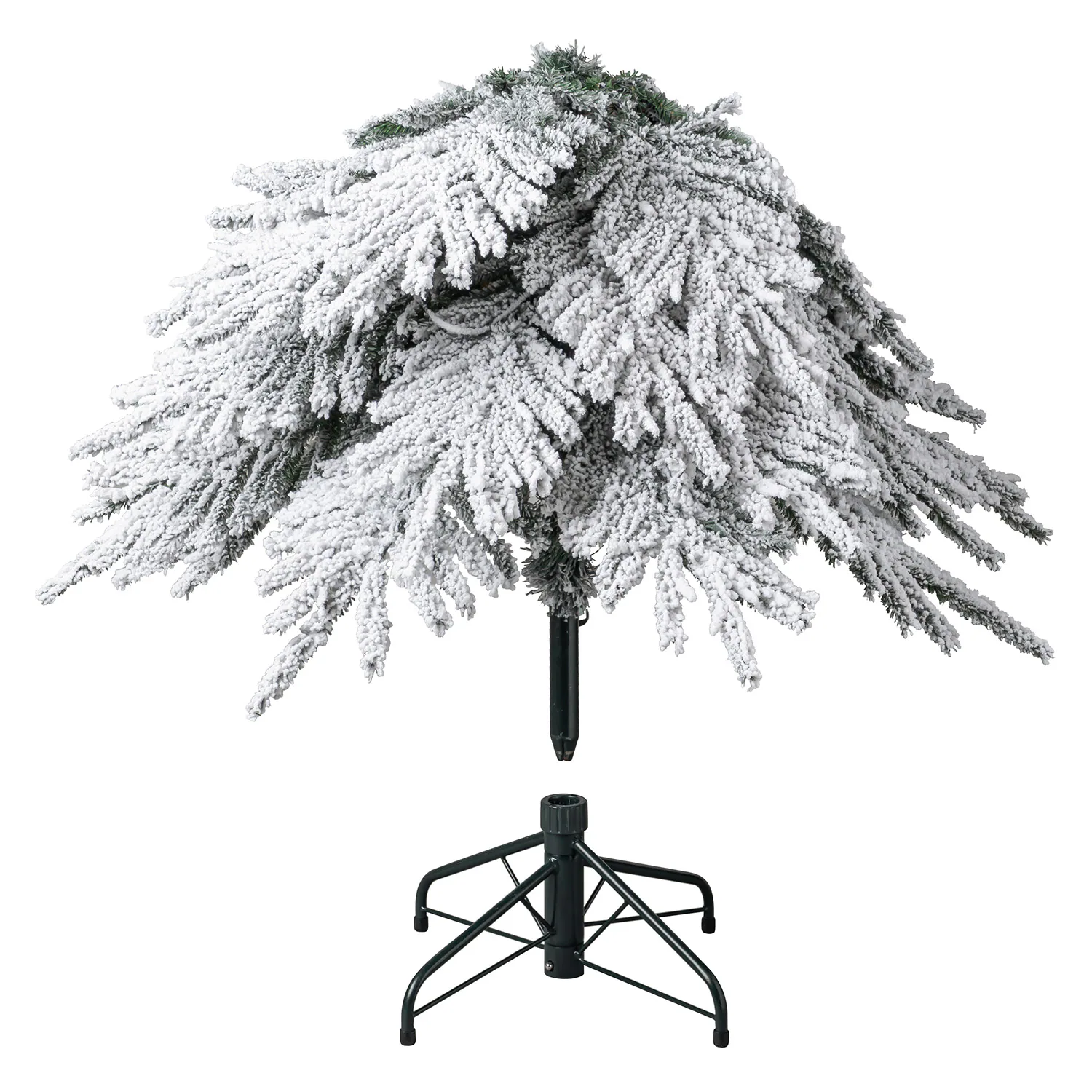 Tree Classics by Balsam Hill 7.5-ft Snowy Pine Pre-lit LED Artificial Christmas Tree