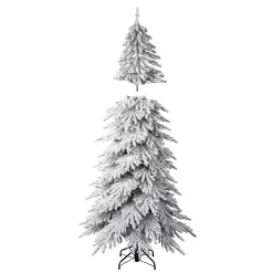 Tree Classics by Balsam Hill 7.5-ft Snowy Pine Pre-lit LED Artificial Christmas Tree