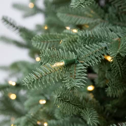 Tree Classics by Balsam Hill 7-ft Real Feel Heritage Balsam Fir Pre-lit LED Artifical Christmas Tree