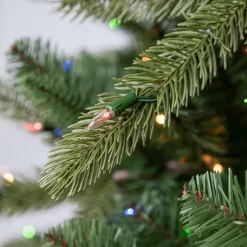 Tree Classics by Balsam Hill 7.5-ft Classic Fraser Fir Pre-lit LED Artificial Christmas Tree