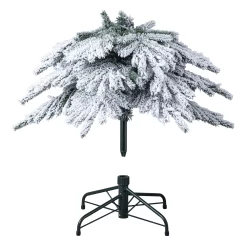 Tree Classics by Balsam Hill 5-ft Snowy Pine Pre-lit LED Artificial Christmas Tree