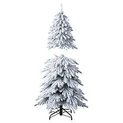 Tree Classics by Balsam Hill 5-ft Snowy Pine Pre-lit LED Artificial Christmas Tree