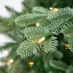Tree Classics by Balsam Hill 9-ft Real Feel Heritage Balsam Fir Pre-lit LED Artificial Christmas Tree