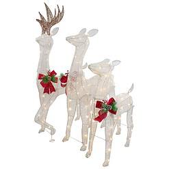 Northlight 60-in Reindeer Free Standing Decoration with White LED Lights
