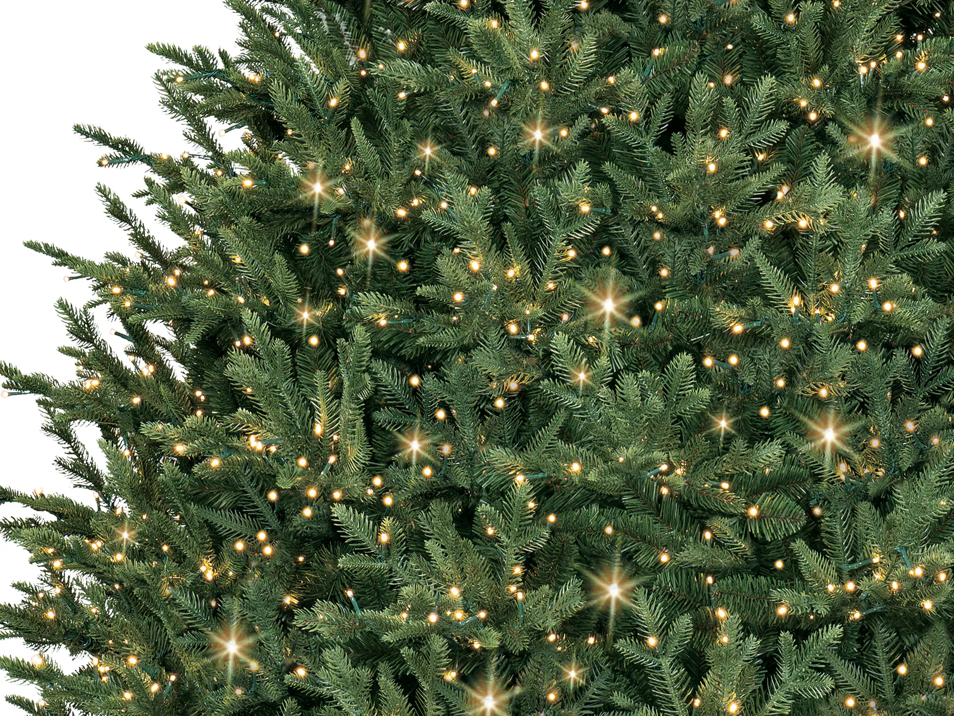 GE 7.5-ft Madison Fir Easy Shape Pre-lit LED Artificial Christmas Tree
