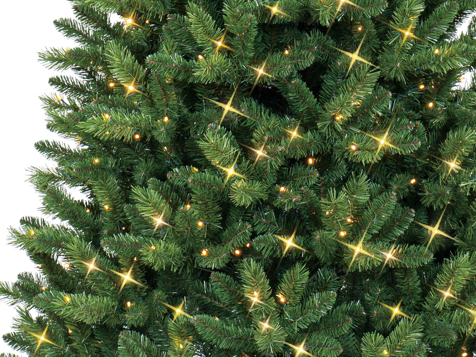 GE 9-ft Lexington Pine Pre-lit LED Artificial Christmas Tree