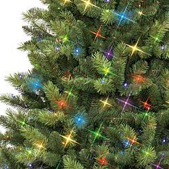 GE 7.5-ft Lexington Pine Pre-lit LED Artificial Christmas Tree