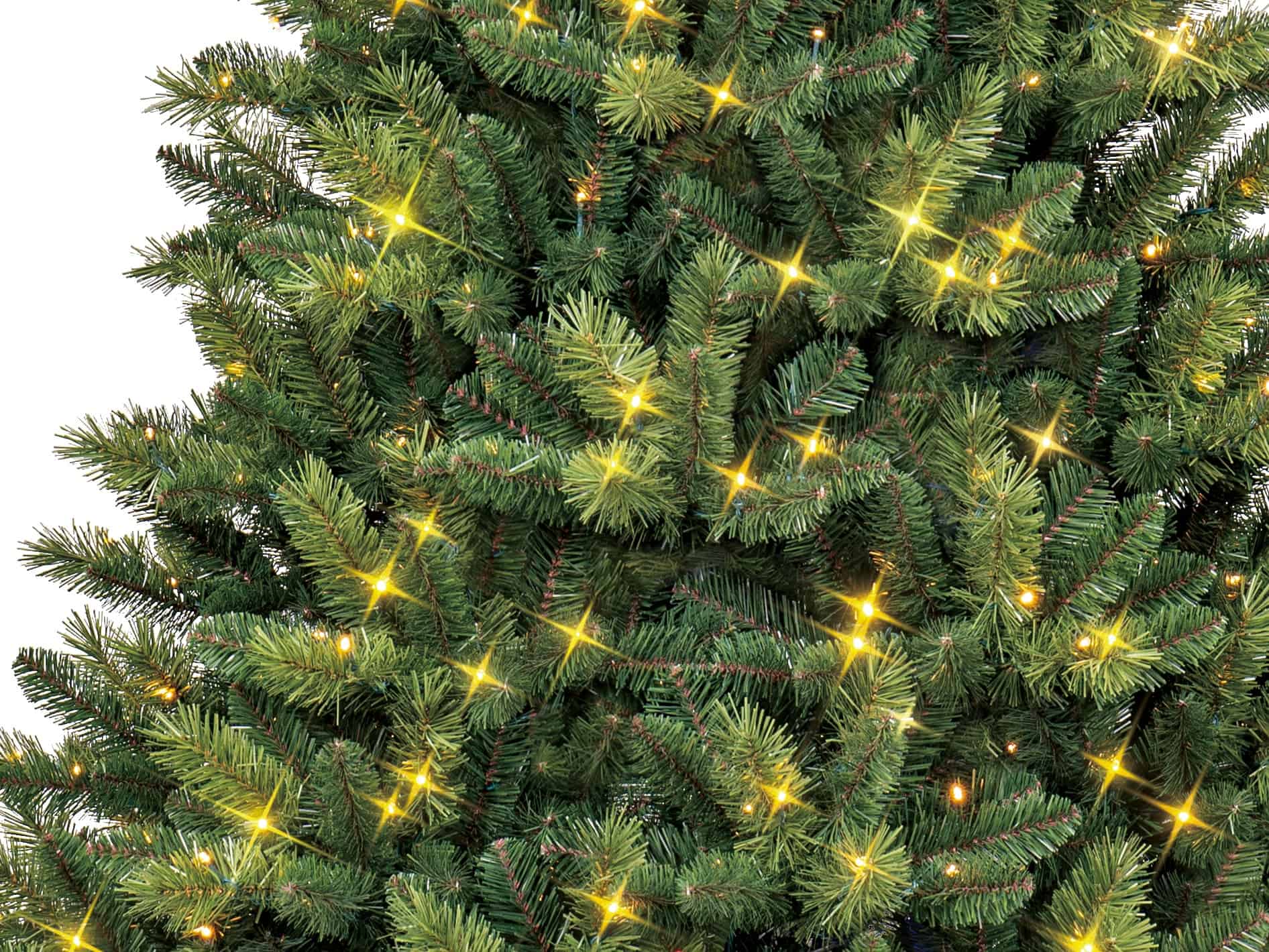 GE 7.5-ft Lexington Pine Pre-lit LED Artificial Christmas Tree