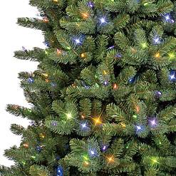 GE 9-ft Colorado Spruce Pre-lit LED Artificial Christmas Tree