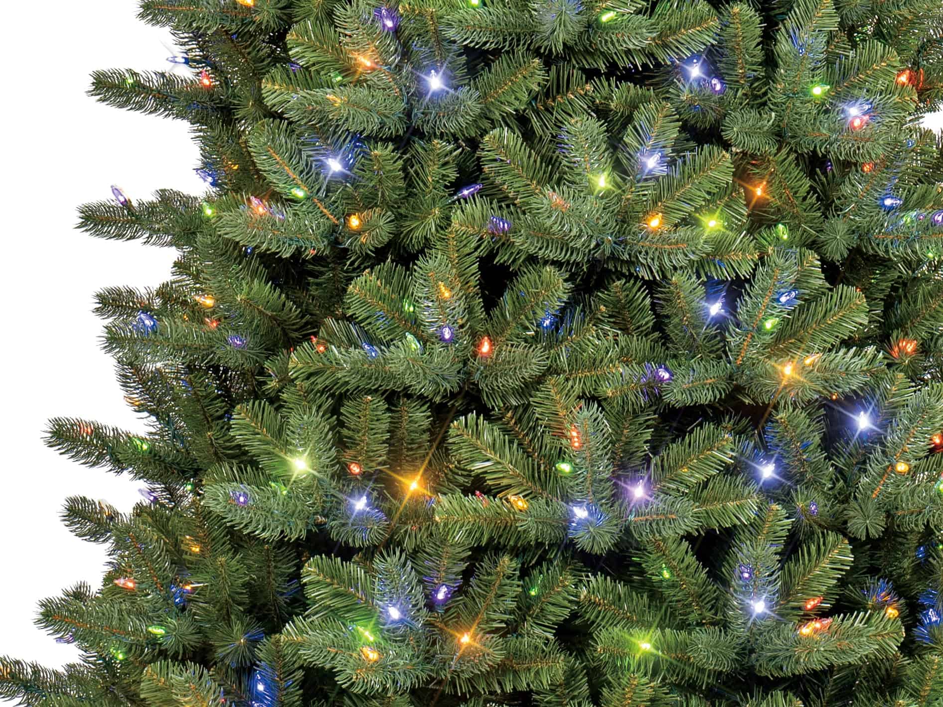 GE 9-ft Colorado Spruce Pre-lit LED Artificial Christmas Tree