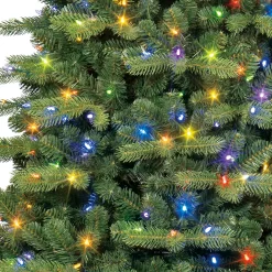 GE 7-ft Colorado Spruce Pre-lit LED Artificial Christmas Tree