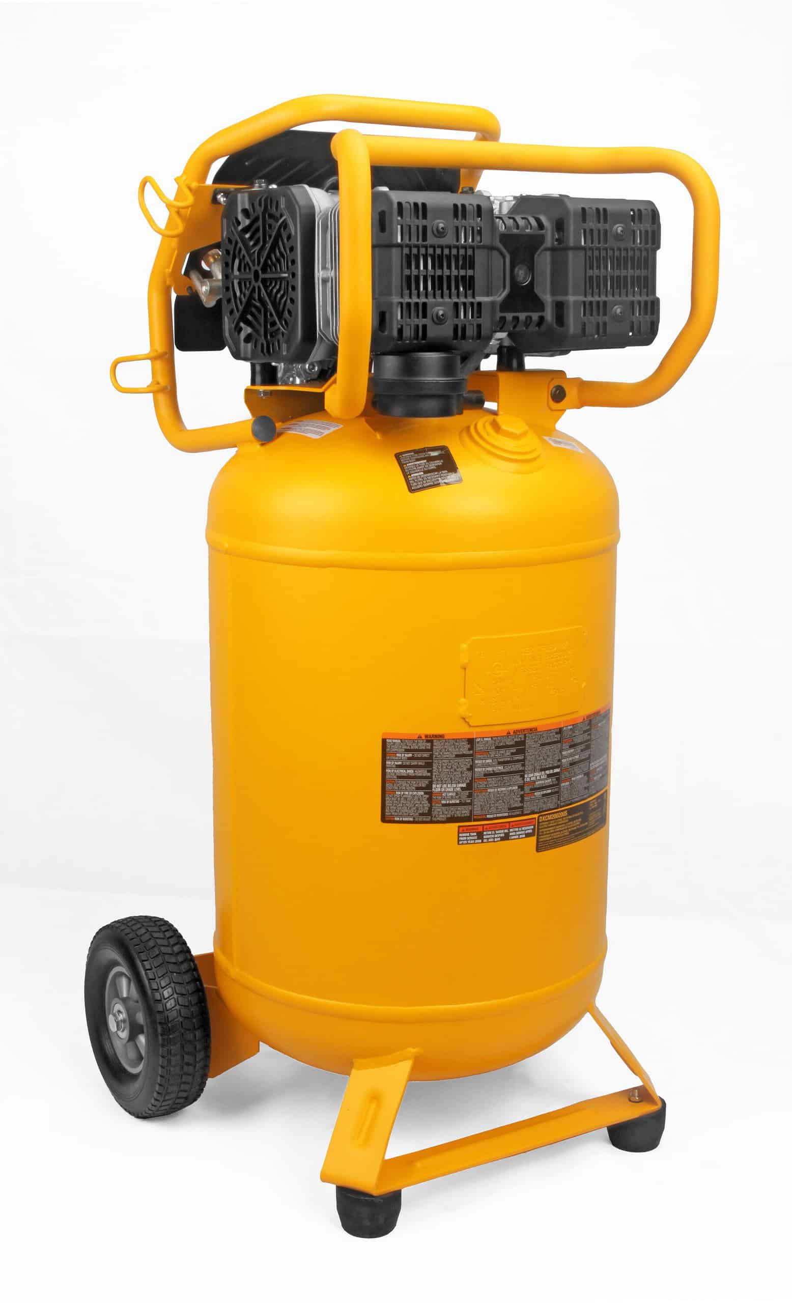 DEWALT XTREME Quiet 2 Stage 20-Gallon Portable Electric 200 PSI Vertical Air Compressor - Image 4