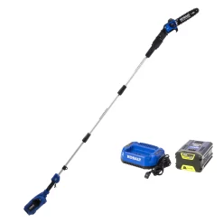 Kobalt 80-volt 10-in 2 Ah Battery Pole Saw (Battery and Charger Included)