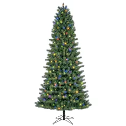GE 9-ft Scotch Pine Pre-lit LED Artificial Christmas Tree