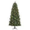 GE 7.5-ft High Ridge Pine Pre-lit LED Artificial Christmas Tree