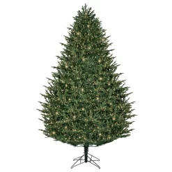 GE 7.5-ft Madison Fir Easy Shape Pre-lit LED Artificial Christmas Tree