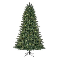 GE 7.5-ft Scotch Pine Pre-lit LED Artificial Christmas Tree