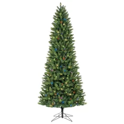 GE 9-ft Lexington Pine Pre-lit LED Artificial Christmas Tree