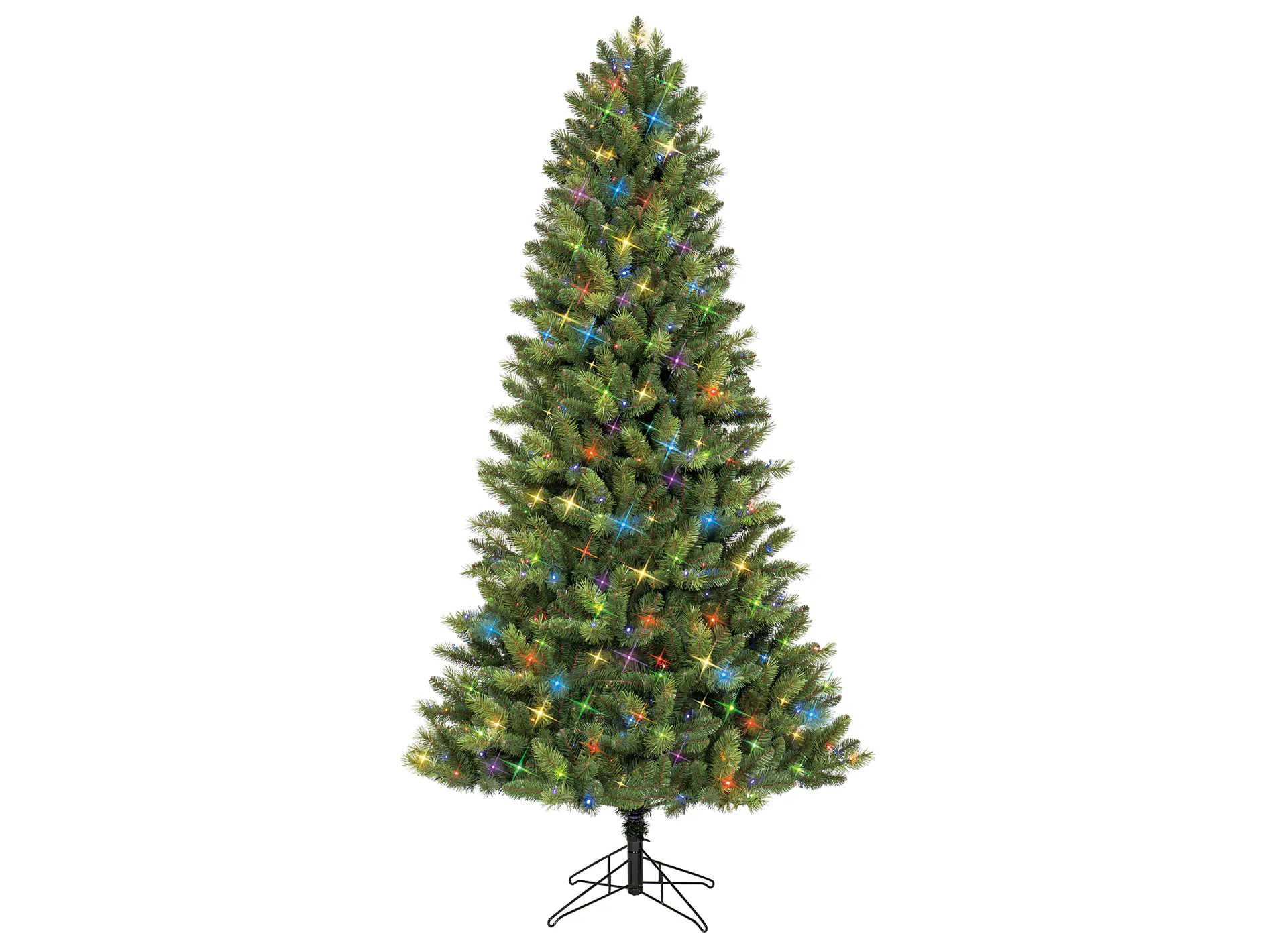 GE 7.5-ft Lexington Pine Pre-lit LED Artificial Christmas Tree