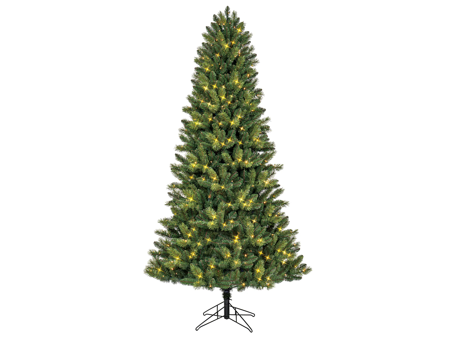 GE 7.5-ft Lexington Pine Pre-lit LED Artificial Christmas Tree