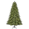GE 7.5-ft Norway Fir Pre-lit LED Artificial Christmas Tree
