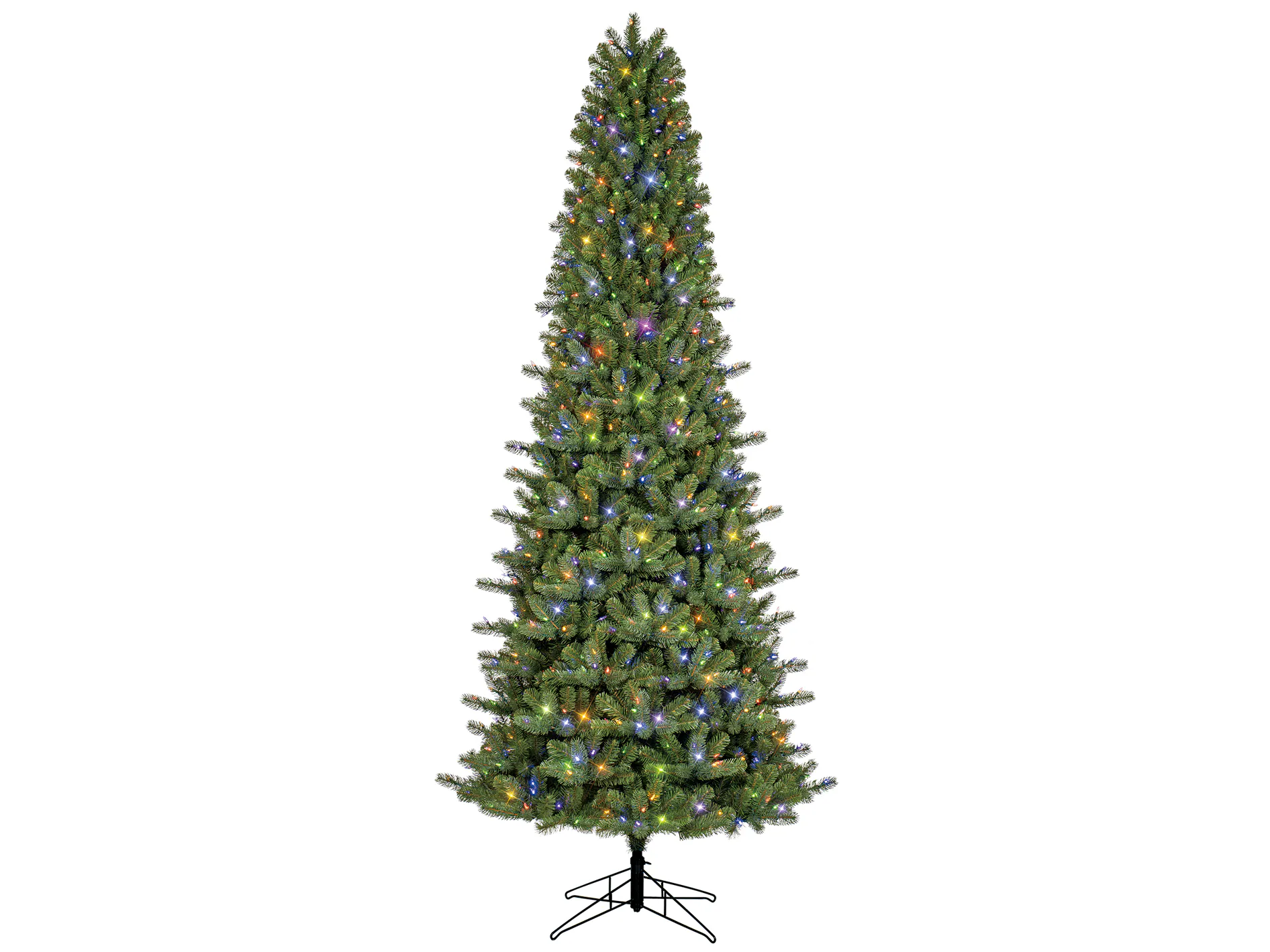 GE 9-ft Colorado Spruce Pre-lit LED Artificial Christmas Tree