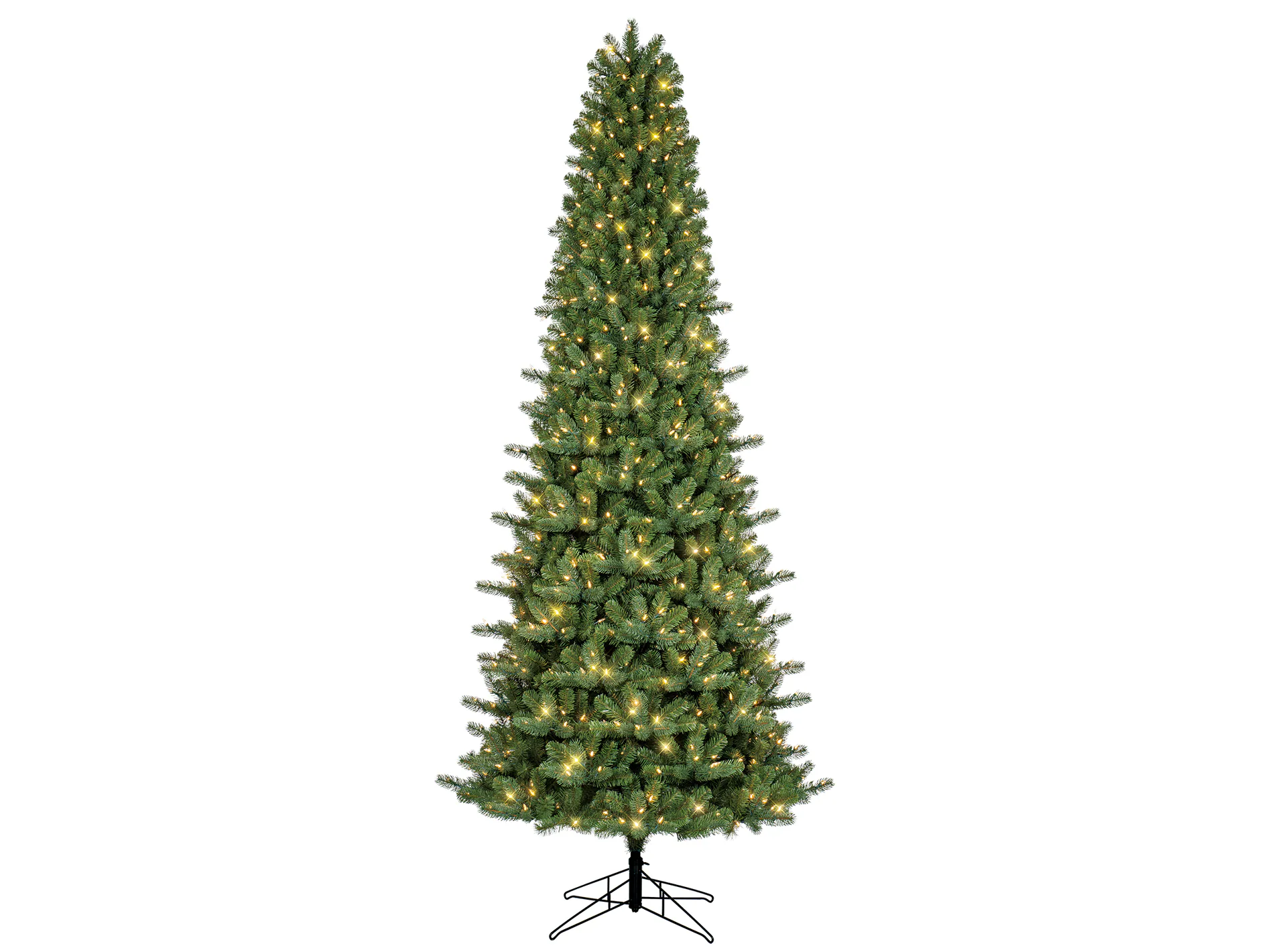 GE 9-ft Colorado Spruce Pre-lit LED Artificial Christmas Tree