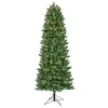 GE 7-ft Slim Lexington Pine Pre-lit LED Artificial Christmas Tree