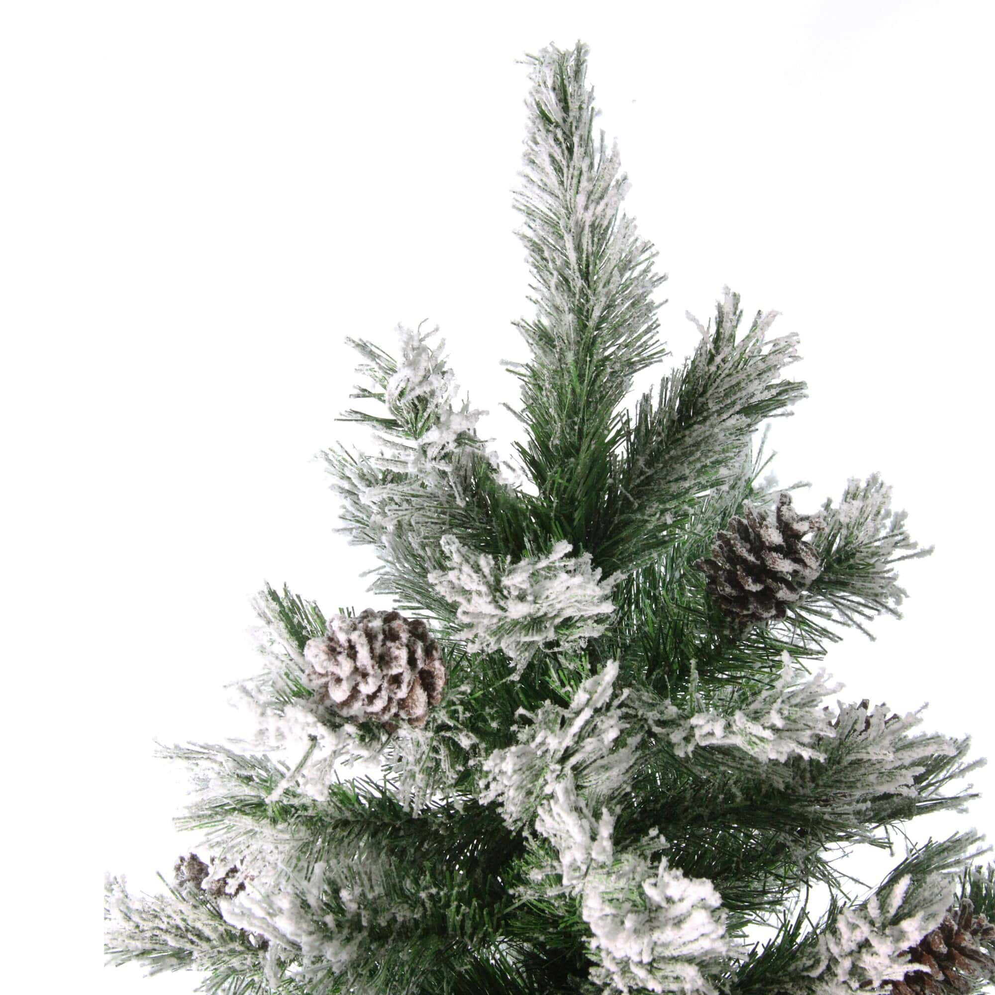 Northlight 7-ft Pine Flocked Artificial Christmas Tree