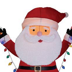 Holiday Living 8-ft LED Pop-Up Santa Decoration