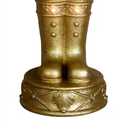 Fraser Hill Farm 48-in Nutcracker Free Standing Decoration with White LED Lights