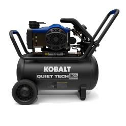 Kobalt QUIET TECH 10-Gallon Portable Electric 175 PSI Horizontal Air Compressor