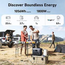 Anker SOLIX C1000X 1056Wh 1800-Watts Portable Power Station