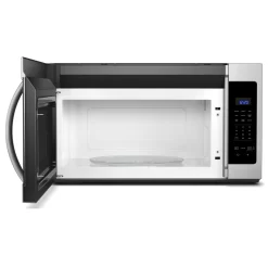Whirlpool 2-Speed Fan 1.7-cu ft 1000-Watt 29.938-in Over-the-Range Microwave (Fingerprint Resistant Stainless Steel)